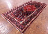 New Authentic Persian Hamadan Area Rug - 5' 7" X 11' 7" - Golden Nile