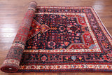 New Authentic Persian Hamadan Area Rug - 5' 7" X 11' 7" - Golden Nile