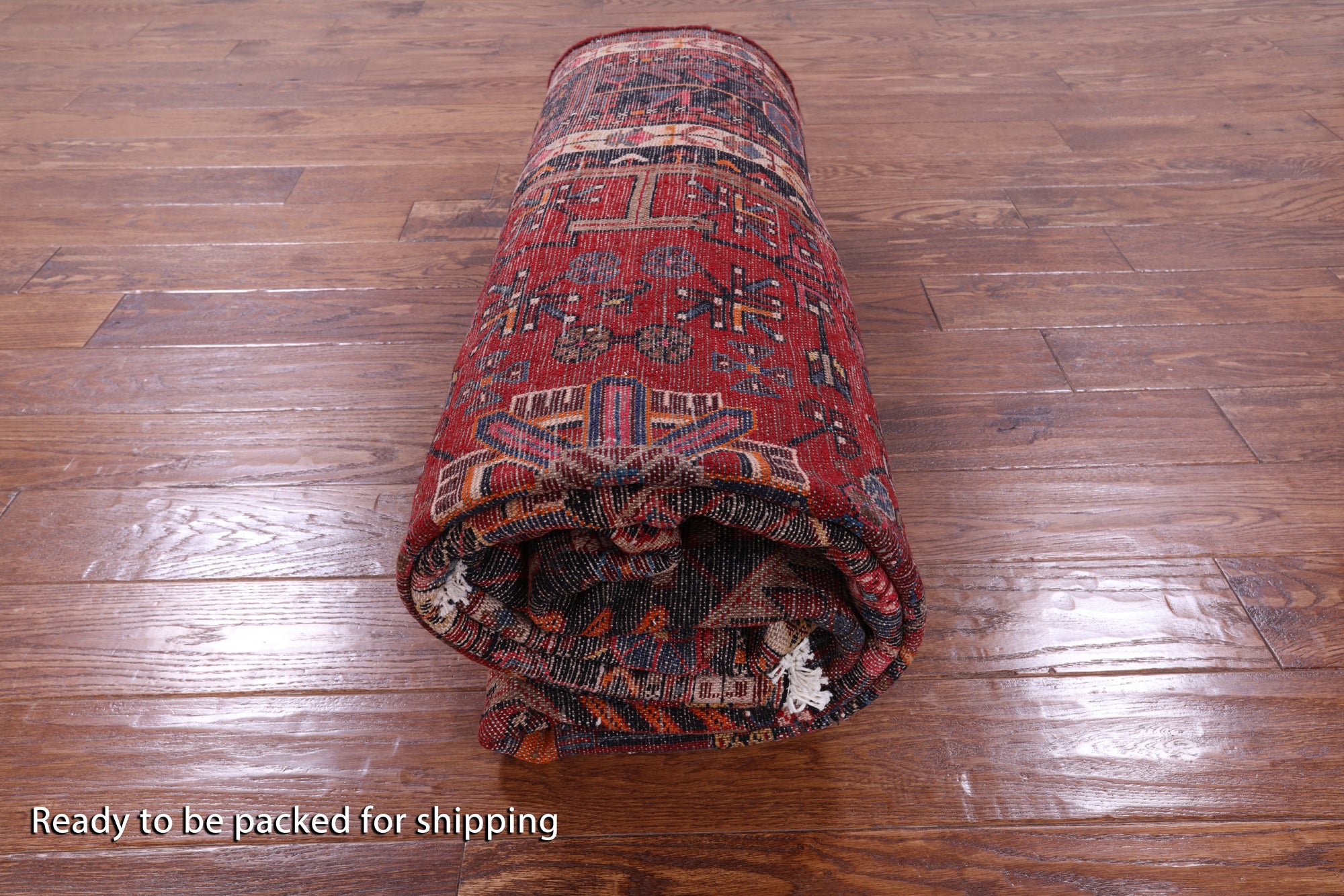 New Authentic Persian Hamadan Area Rug - 5' 7" X 11' 7" - Golden Nile