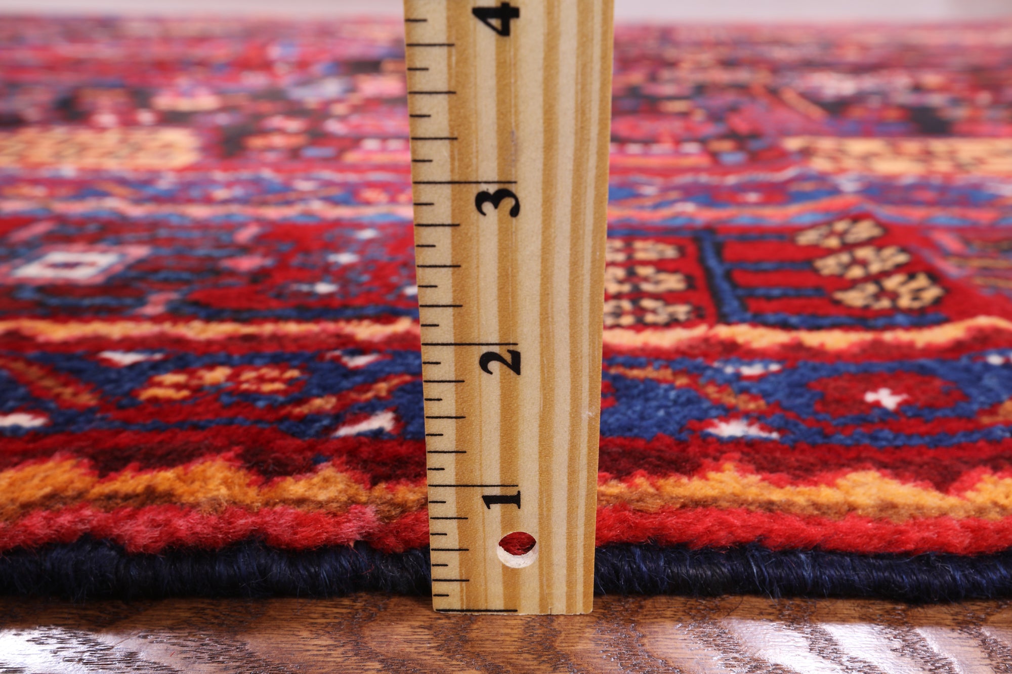 Black New Persian Nahavand Hand Knotted Area Rug - 5' 6" X 9' 10" - Golden Nile