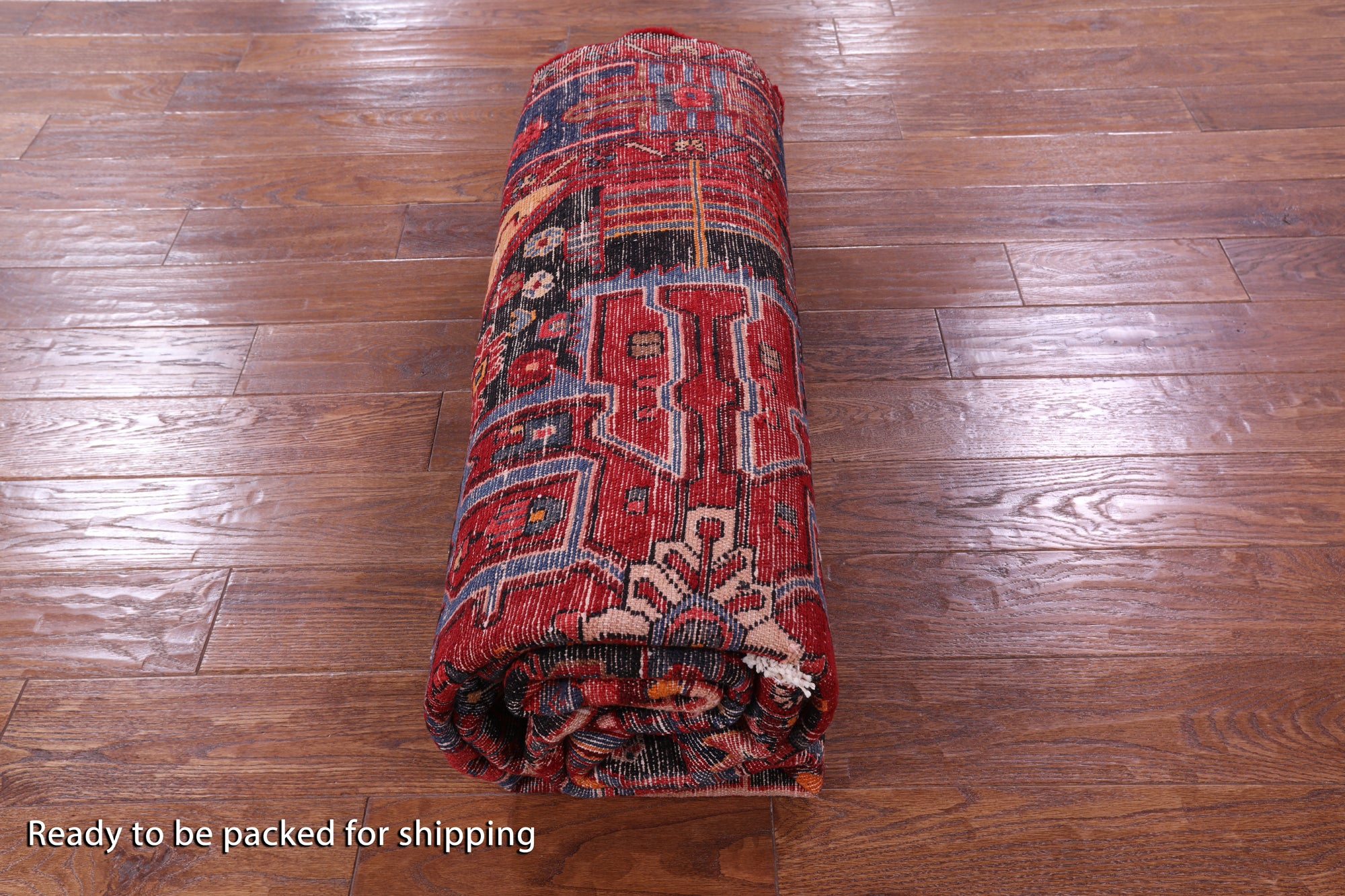 Black New Handmade Persian Nahavand Wool Rug - 5' 5" X 10' 5" - Golden Nile