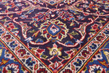 New Signed Authentic Persian Kashan Area Rug - 9' 11" X 13' 4" - Golden Nile