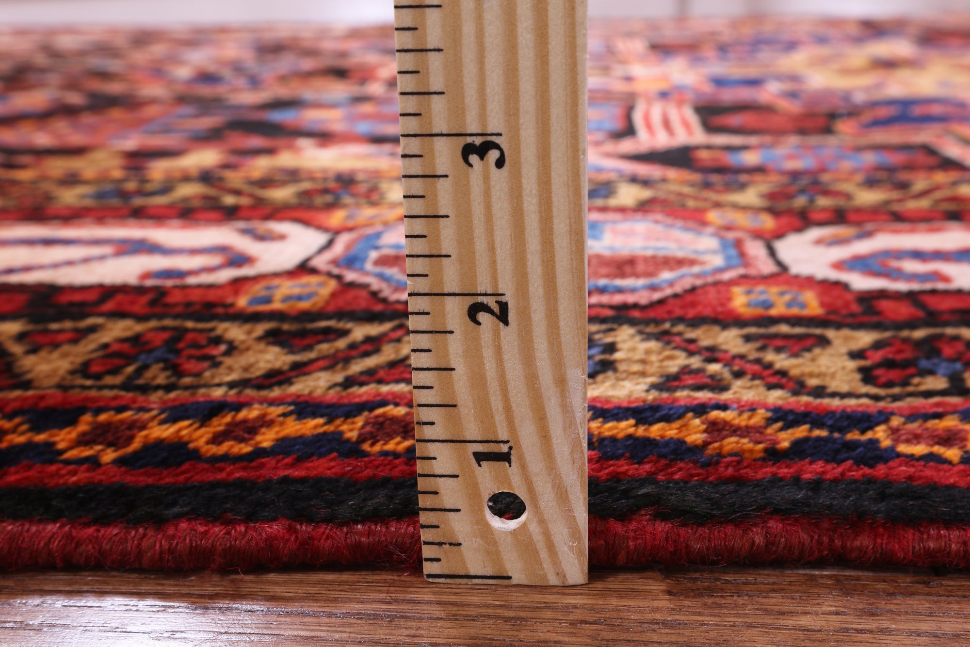 Black New Authentic Persian Nahavand Area Rug - 5' 5" X 10' 3" - Golden Nile