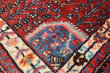 New 5' 4" X 12' 4" Hamadan Persian Area Rug - Golden Nile