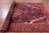 New Authentic Persian Nahavand Hand Knotted Area Rug - 4' 11" X 9' 1" - Golden Nile