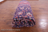 Blue New Authentic Persian Mahal Area Rug - 9' 10" X 13' 4" - Golden Nile
