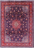 Blue New Authentic Persian Mahal Area Rug - 9' 10" X 13' 4" - Golden Nile