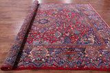 Red New Authentic Persian Kashmar Hand Knotted Wool Rug - 9' 7" X 12' 8" - Golden Nile