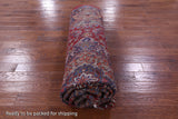 Red New Authentic Persian Kashmar Hand Knotted Wool Rug - 9' 7" X 12' 8" - Golden Nile