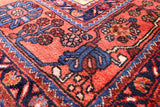 Black New Persian Nahavand Area Rug - 5' 9" X 10' 8" - Golden Nile