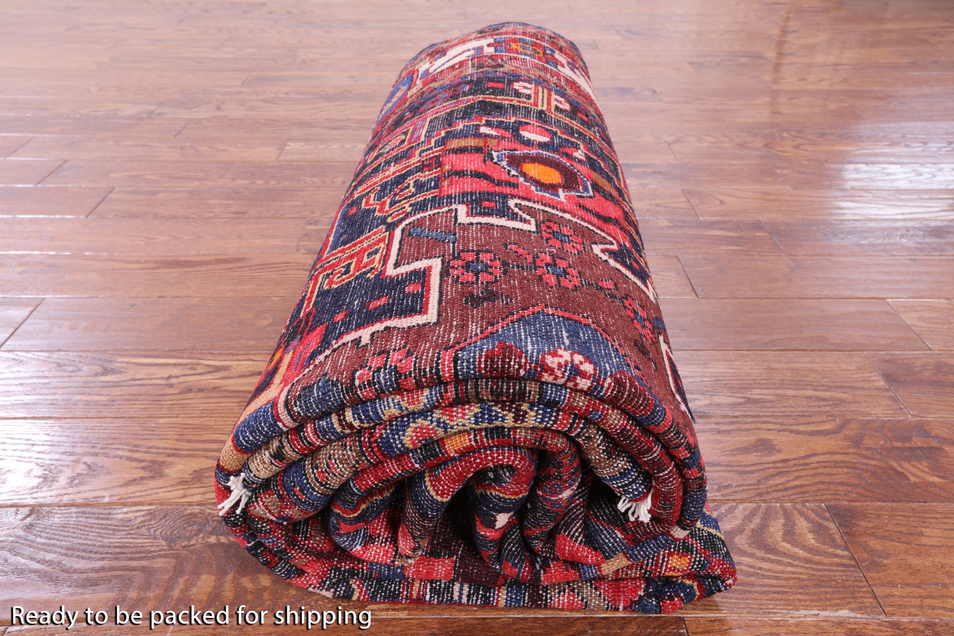 Black New Authentic Persian Handmade Area Rug - 5' 5" X 11' 0" - Golden Nile