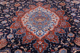 Blue New Authentic Persian Kashmar Area Rug - 10' 1" X 12' 7" - Golden Nile