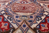 Blue New Authentic Persian Kashmar Area Rug - 10' 1" X 12' 7" - Golden Nile