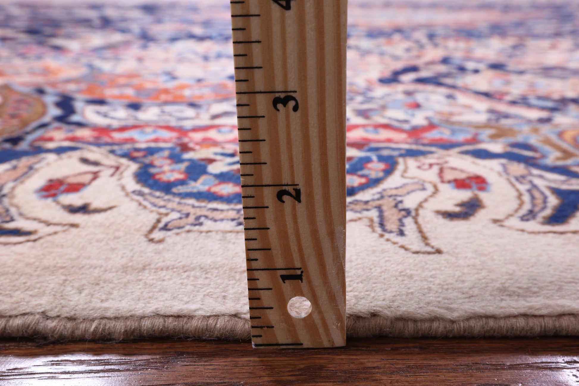 Blue New Authentic Persian Kashmar Area Rug - 10' 1" X 12' 7" - Golden Nile