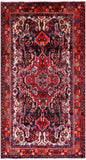 Black New Authentic Persian Nahavand Area Rug - 5' 6" X 10' 2" - Golden Nile