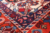 Black New Authentic Persian Nahavand Area Rug - 5' 6" X 10' 2" - Golden Nile