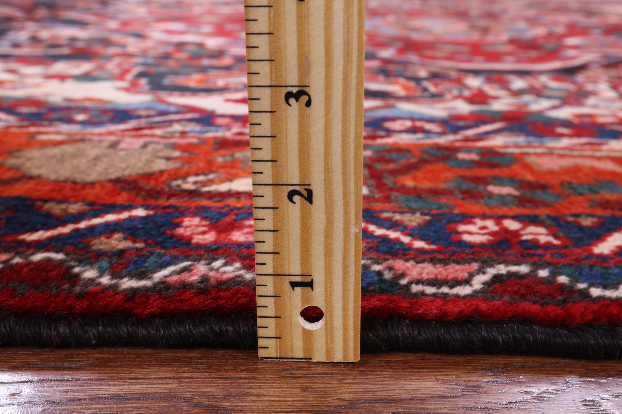 Black New Authentic Persian Nahavand Area Rug - 5' 6" X 10' 2" - Golden Nile