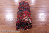 Black New Persian Nahavand Handmade Area Rug - 5' 4" X 12' 0" - Golden Nile