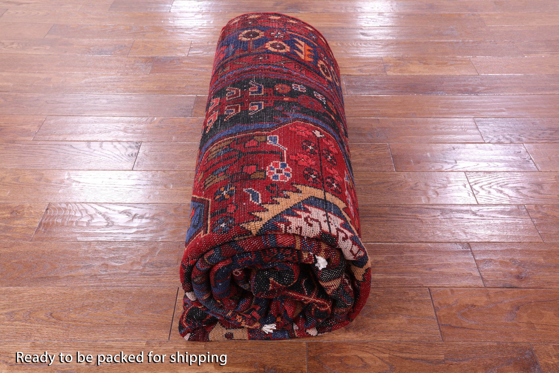 Black New Persian Nahavand Handmade Area Rug - 5' 4" X 12' 0" - Golden Nile