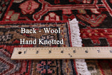 Black New Persian Nahavand Hand Knotted Area Rug - 5' 2" X 9' 8" - Golden Nile