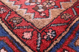 Black New Hand Knotted Persian Nahavand Wool Rug - 5' 5" X 12' 1" - Golden Nile