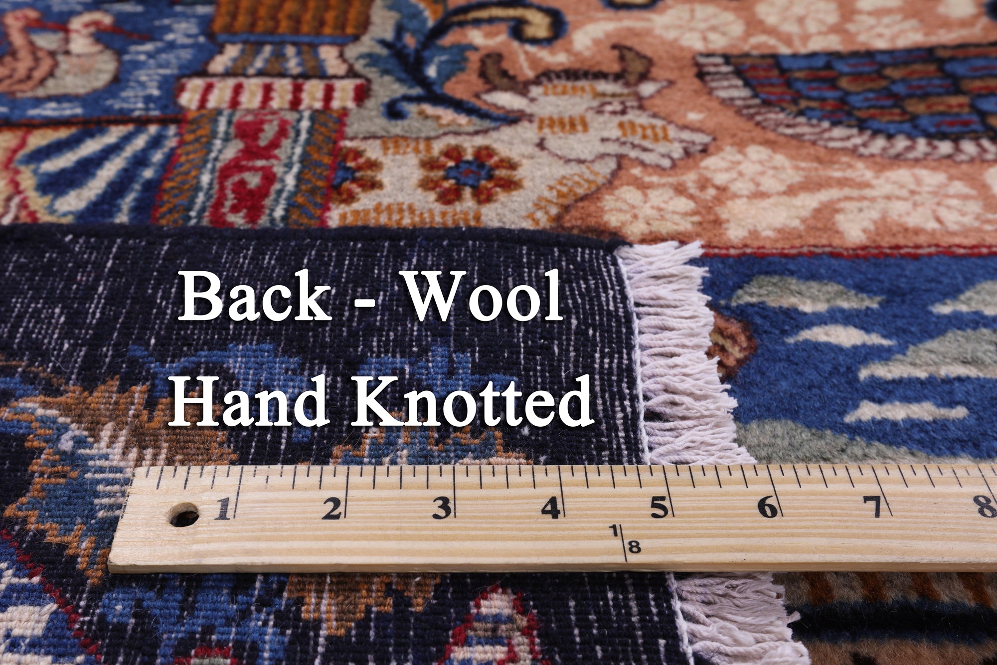 New Authentic Persian Kashmar Hand Knotted Area Rug - 9' 10" X 12' 10" - Golden Nile