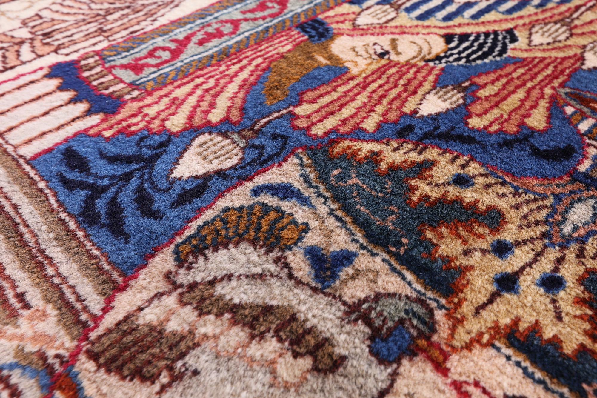 New Authentic Persian Kashmar Hand Knotted Area Rug - 9' 10" X 12' 10" - Golden Nile