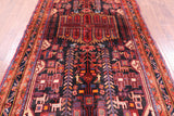 Black New Authentic Persian Nahavand Area Rug - 5' 5" X 10' 9" - Golden Nile