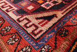 Black New Authentic Persian Nahavand Area Rug - 5' 5" X 10' 9" - Golden Nile