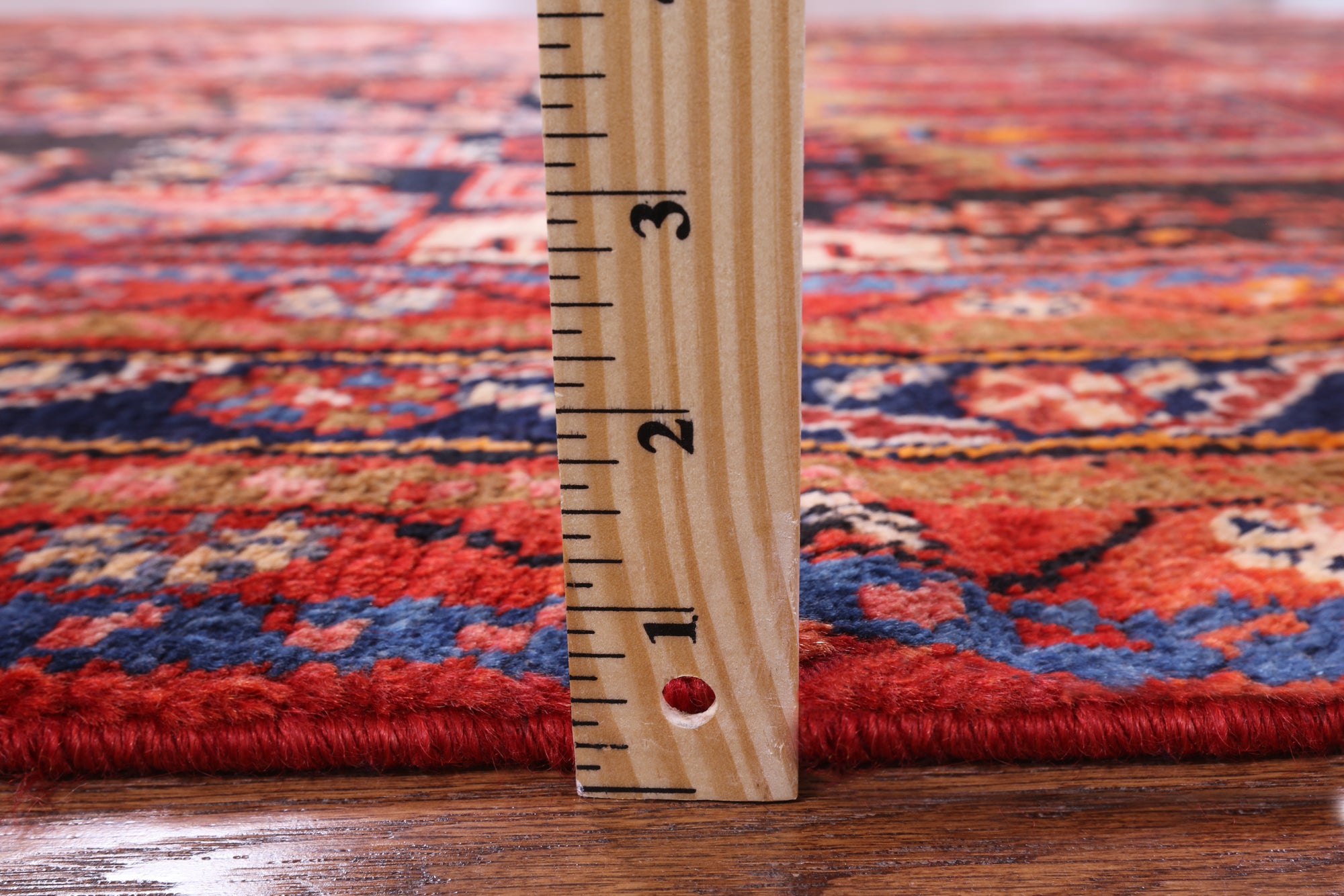 Black New Authentic Persian Nahavand Area Rug - 5' 5" X 10' 9" - Golden Nile