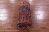 Black New Authentic Persian Nahavand Area Rug - 5' 5" X 10' 9" - Golden Nile