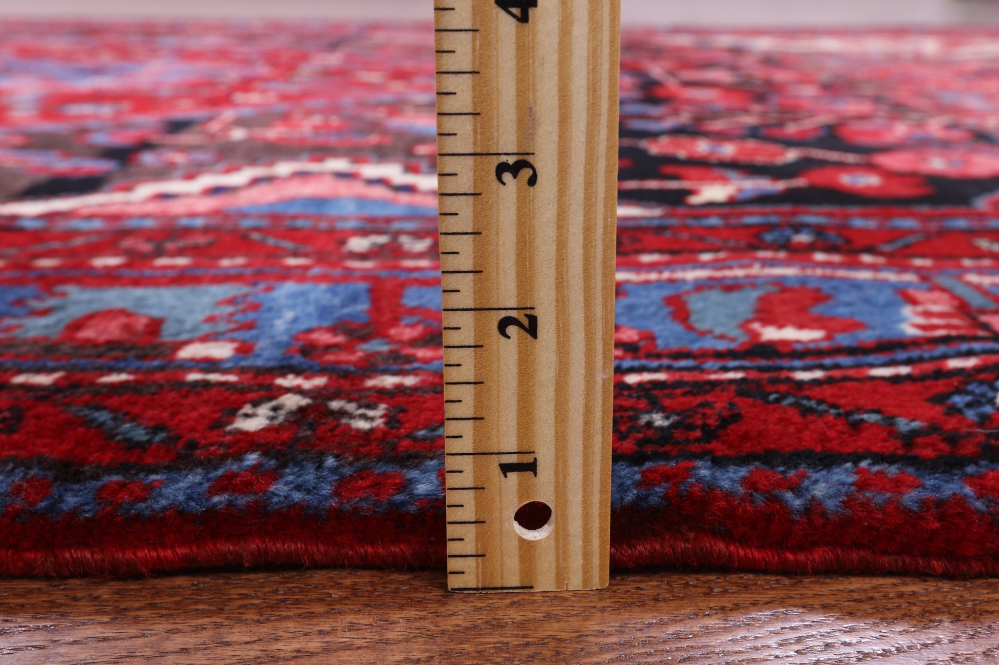 Black New Authentic Persian Nahavand Area Rug - 5' 3" X 9' 5" - Golden Nile