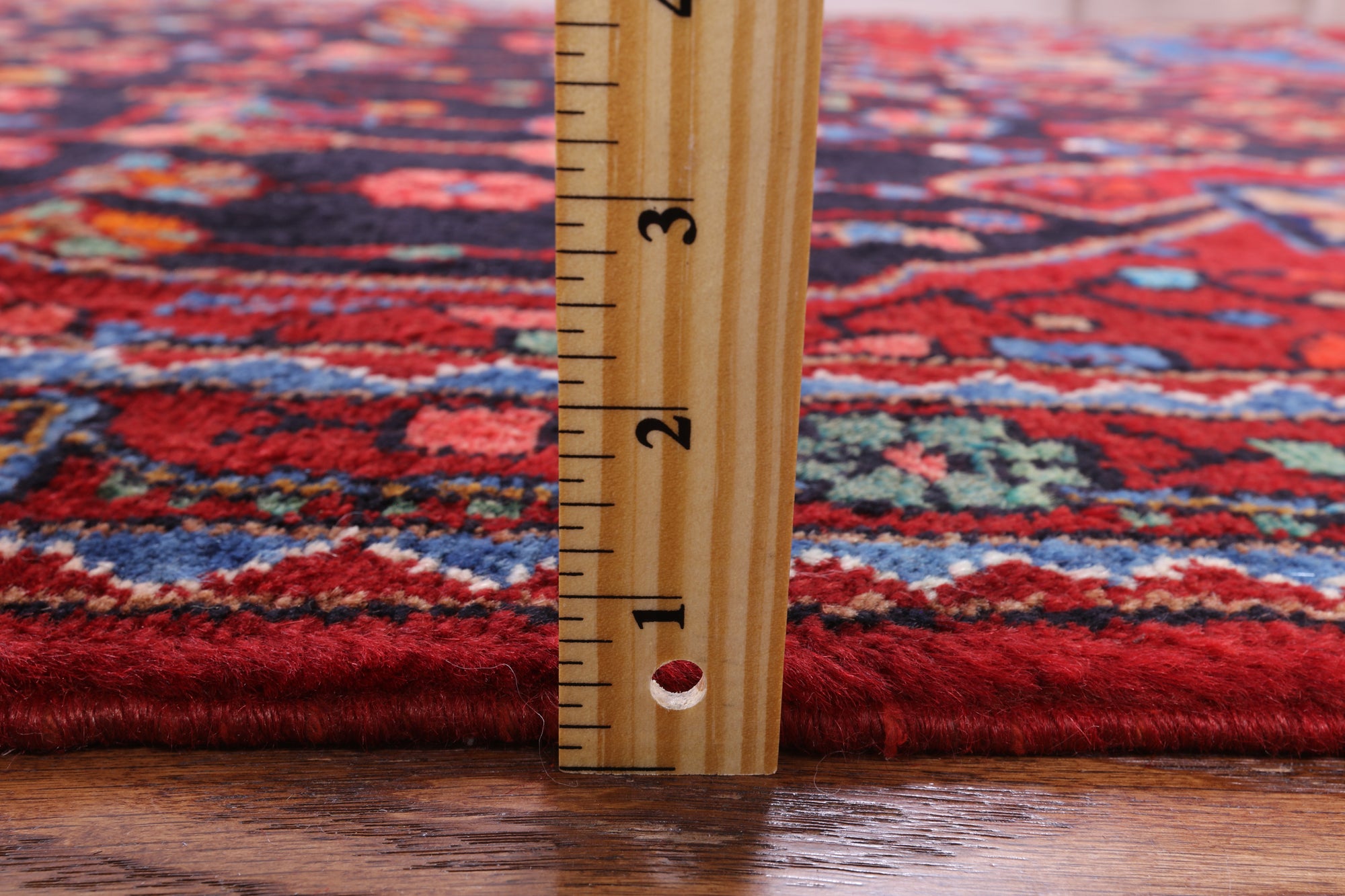 Runner Hand knotted New Authentic Persian Nahavand Rug - 3' 11" X 10' 11" - Golden Nile