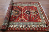 New Persian 4' X 6' 8" Hamadan Authentic Handmade Area Rug - Golden Nile
