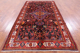 New Nahavand Handmade Area Rug - 5' 8" X 10' 1" - Golden Nile