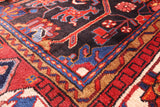 New Nahavand Handmade Area Rug - 5' 8" X 10' 1" - Golden Nile