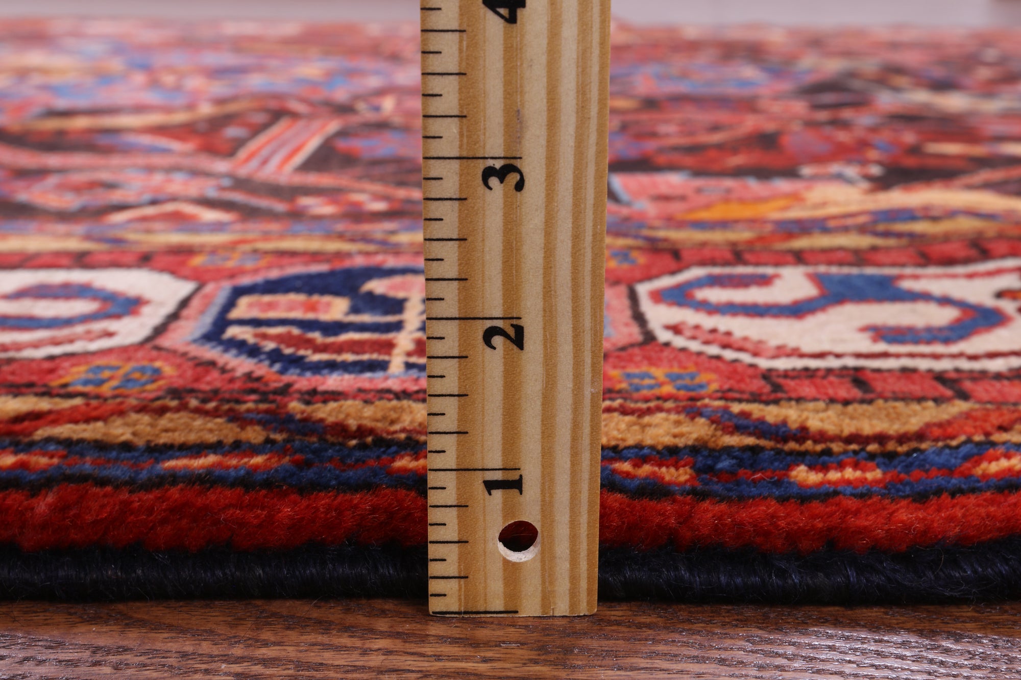 New Nahavand Handmade Area Rug - 5' 8" X 10' 1" - Golden Nile