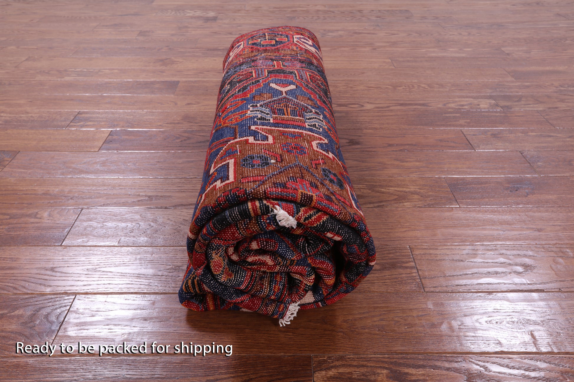 New Nahavand Handmade Area Rug - 5' 8" X 10' 1" - Golden Nile