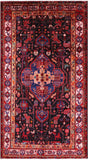Authentic Persian Nahavand Hand Knotted Rug - 6' 0" X 10' 9" - Golden Nile