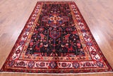 Authentic Persian Nahavand Hand Knotted Rug - 6' 0" X 10' 9" - Golden Nile