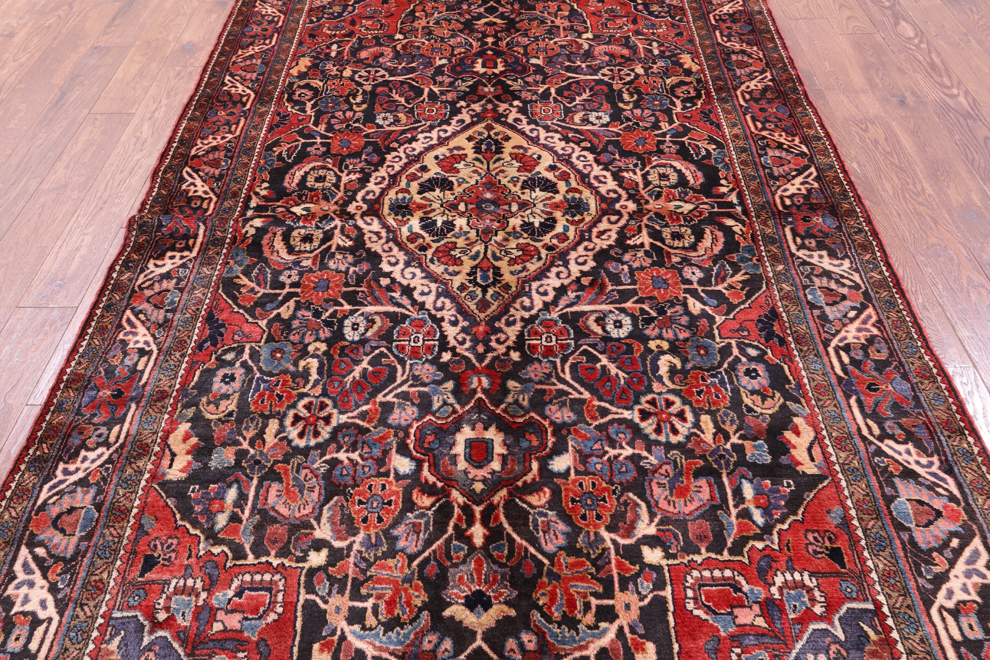 Handmade New Authentic Persian Nahavand Rug - 5' 8" X 10' 7" - Golden Nile