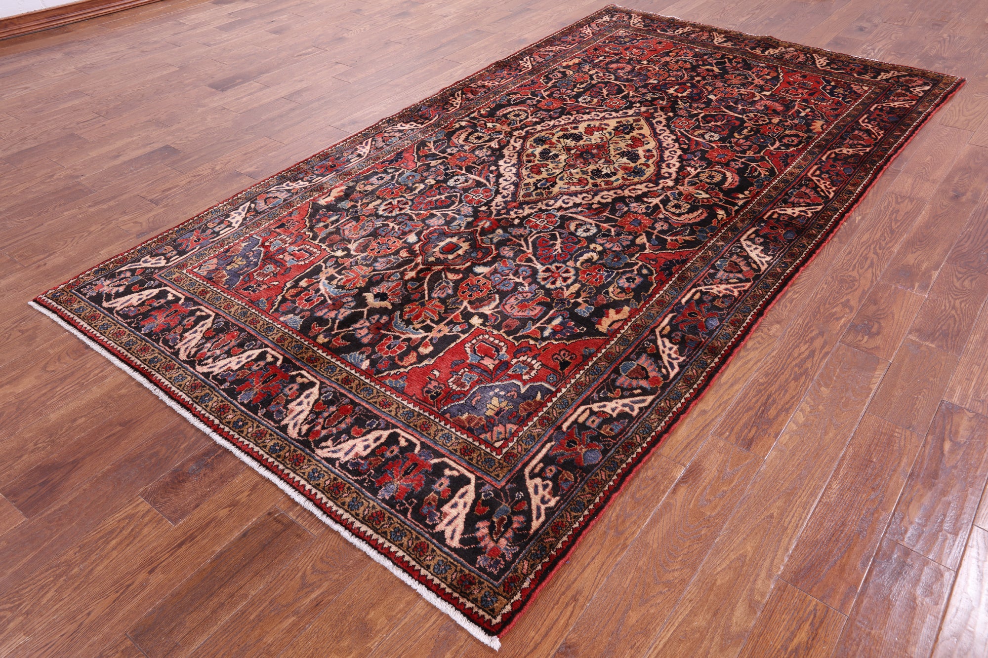 Handmade New Authentic Persian Nahavand Rug - 5' 8" X 10' 7" - Golden Nile