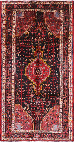 Authentic Nahavand Area Rug - 5' 9" X 11' 1" - Golden Nile