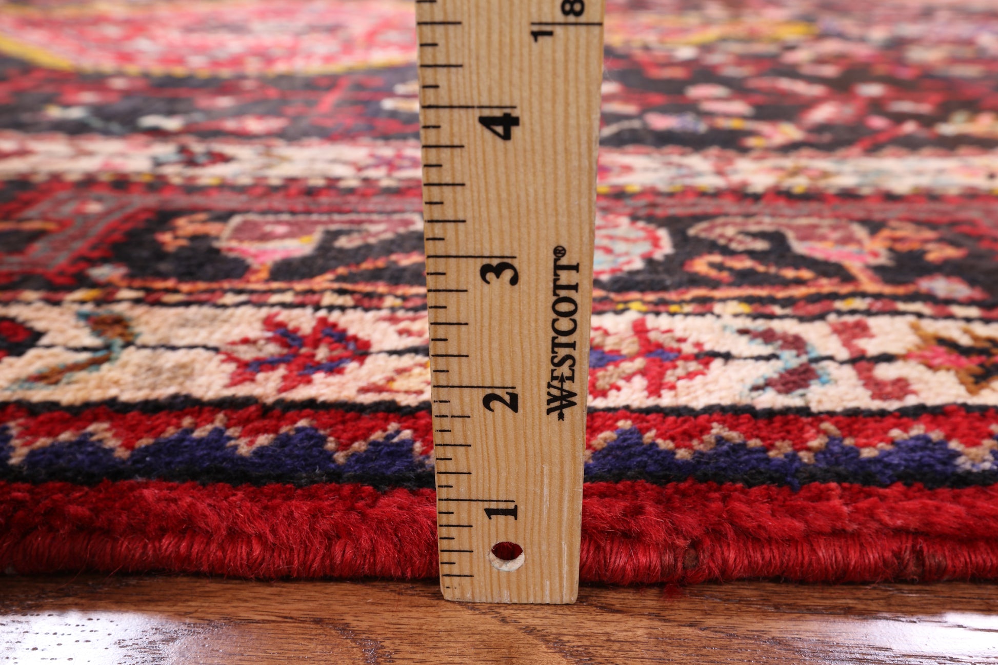 Authentic Nahavand Area Rug - 5' 9" X 11' 1" - Golden Nile
