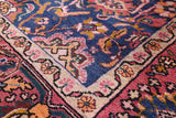 Blue New Authentic Persian Nahavand Handmade Wool Rug - 5' 7" X 10' 6" - Golden Nile