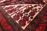 Black New Persian Nahavand Hand Knotted Area Rug - 5' 8" X 10' 2" - Golden Nile