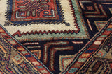New Hand Knotted  Authentic Persian Hamadan 4 X 12 Runner Rug - Golden Nile