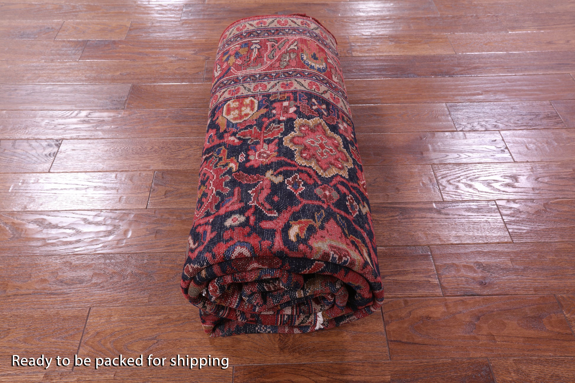 Handmade New Authentic Persian Mahal Rug - 5' 6" X 10' 8" - Golden Nile