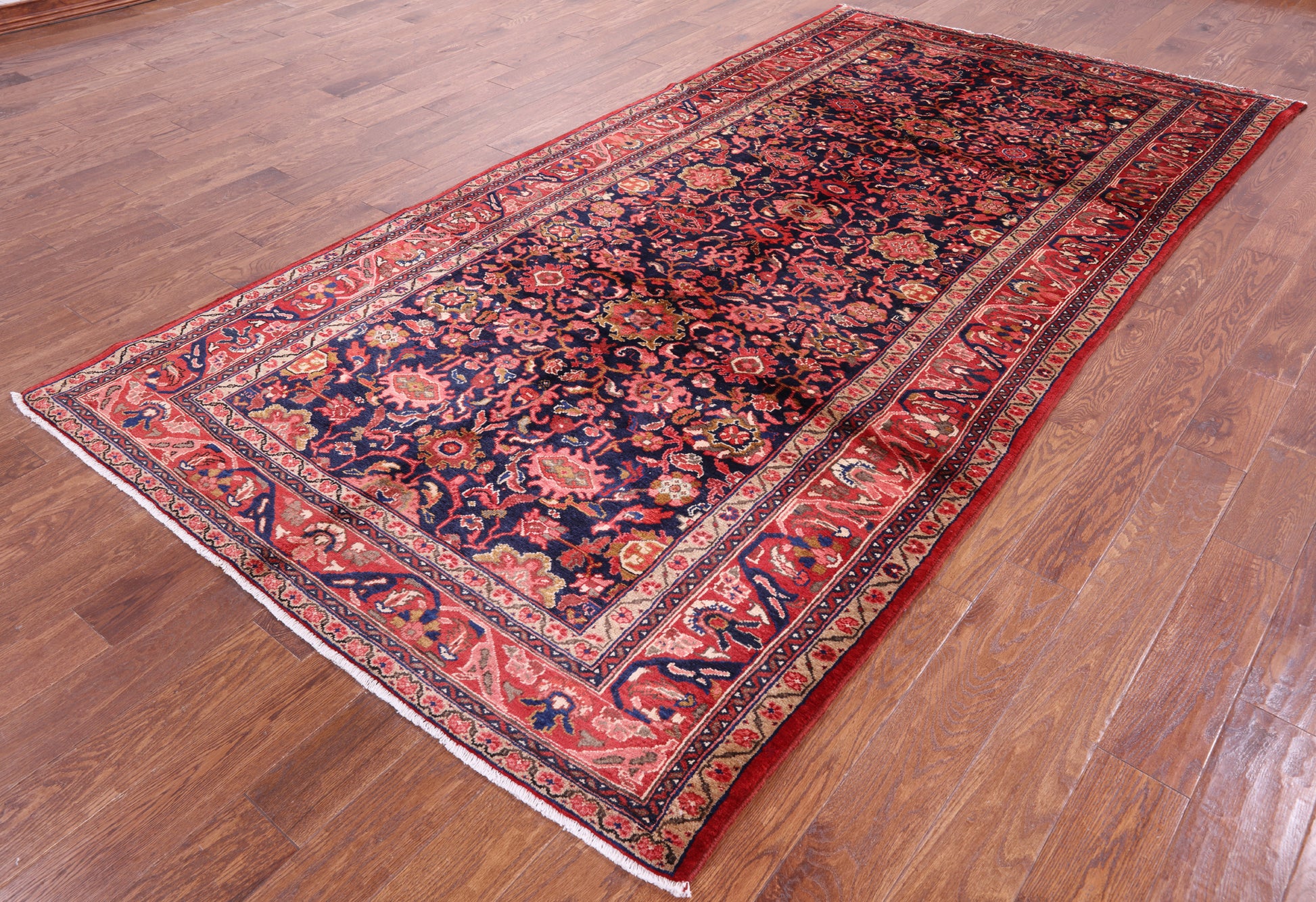 Handmade New Authentic Persian Mahal Rug - 5' 6" X 10' 8" - Golden Nile