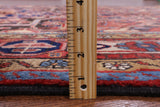 Black Authentic Persian Nahavand Handmade Area Rug - 5' 1" X 9' 0" - Golden Nile